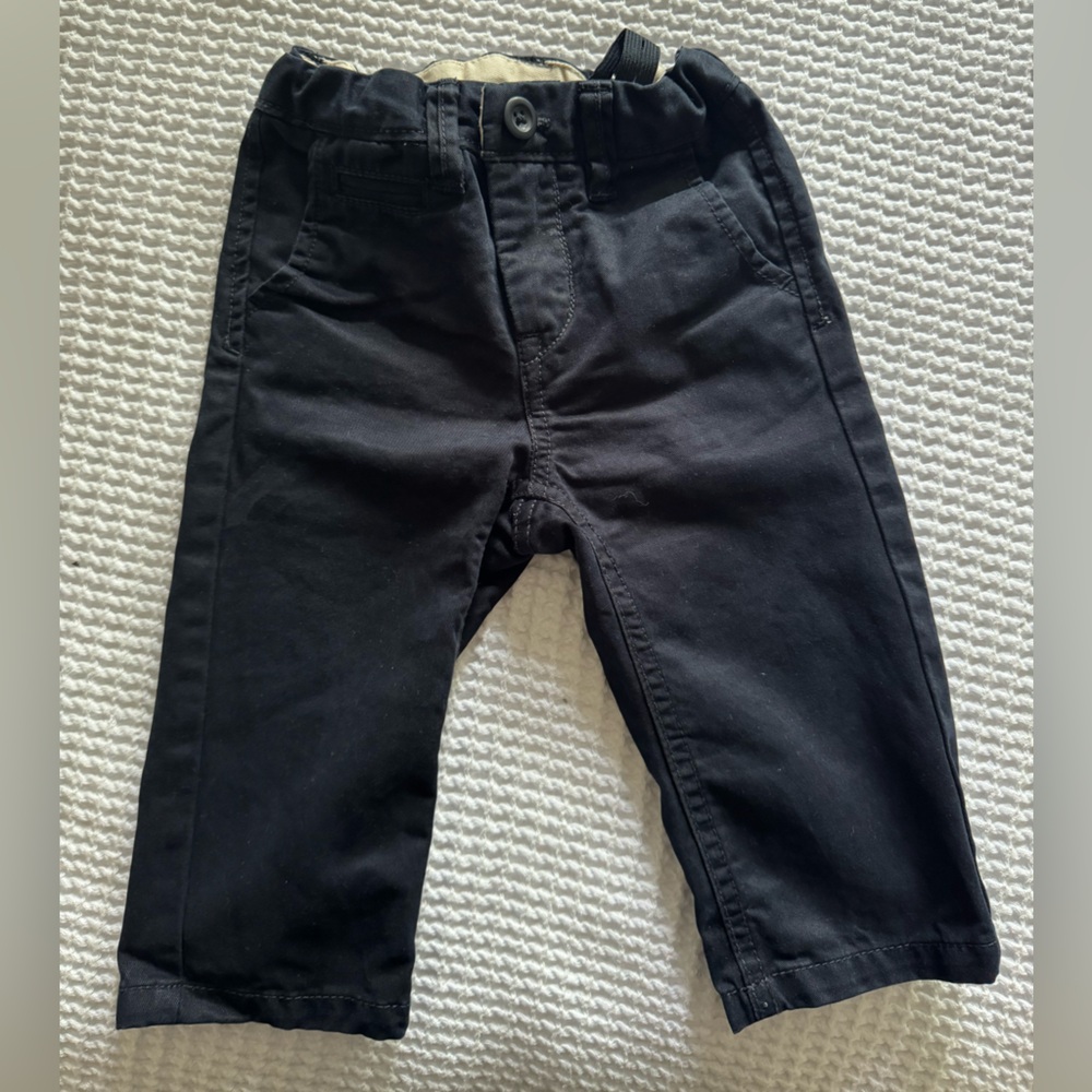 GAP 12-18 M Baby Navy Pants - grey sweatpants included - free